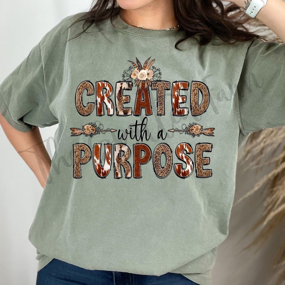 “Created With a Purpose” Comfort Colors